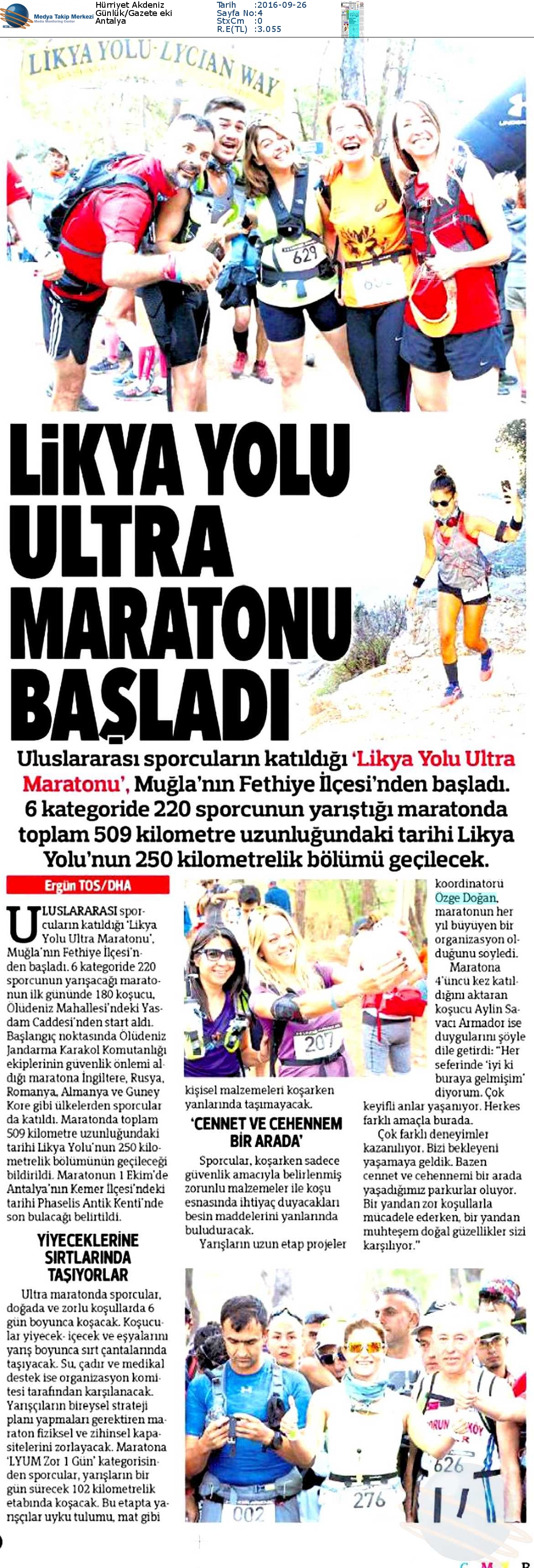 Likya Yolu Ultra Maratonu